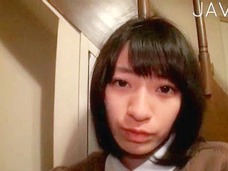 Jailbait slut swallows her creepy old man's meat pole