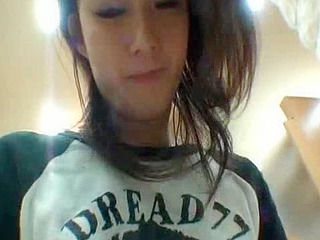 Thai doll's pussy pleasure with upskirt for Tokyo bf's satisfaction