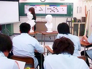 Fucking a tight nippon pussy from behind in Tokyo