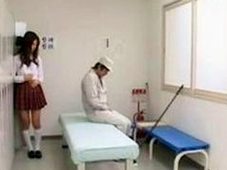 Japanese schoolgirls and janitors go wild with XXX-rated sex