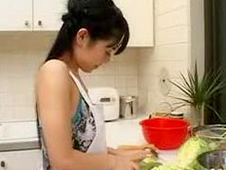 Sultry Asians Housewife Gets Fucked during Interrupted Dinner in Tokyo