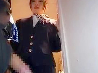 Horny Nippon Flight with XXX TUBE Cumshot in Thai XXX CFNM Tokyo Tease.