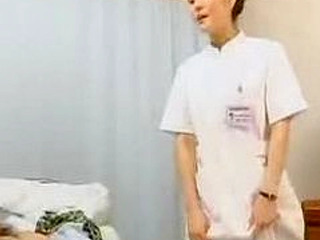 Get your fuck on with a raunchy Japan XXX nurse handjob fantasy