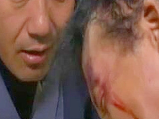 Wild sexual fantasy with young teen girl and group of men in Nippon