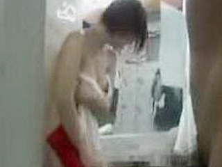 Japanese AV Teen with Nipple Slip in Tokyo Bathhouse